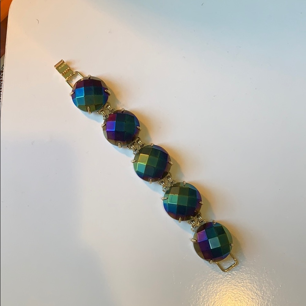 Kendra Scott Cassie Bracelet in Iridescent Black